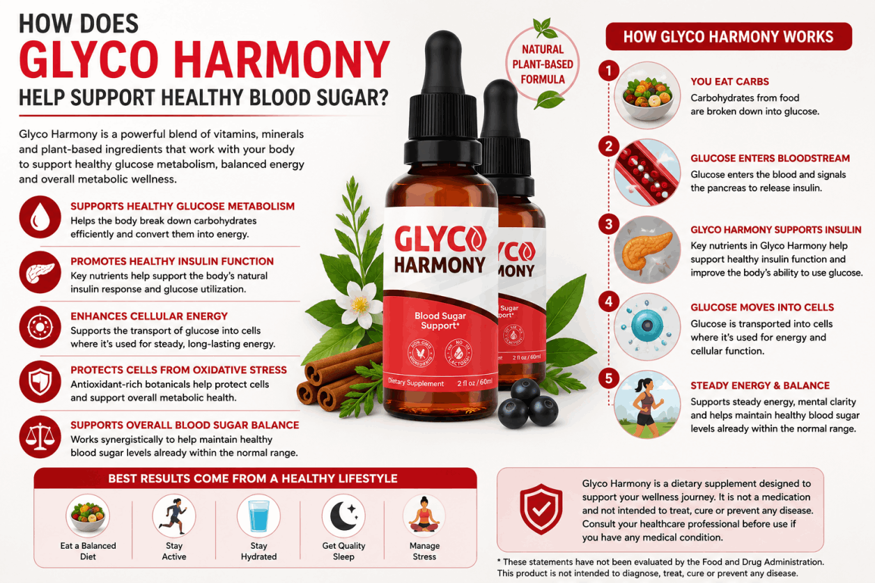 Glyco Harmony blood sugar support guide